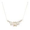 9ct Yellow Gold Rennie Mac Pendant And Chain 18"