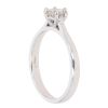 18ct White Gold 0.65ct Brilliant Cut Diamond Solitaire Ring