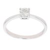 9ct White Gold 0.50ct Brilliant Cut Diamond Solitaire Ring