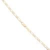 9ct Yellow Gold Figaro Chain 18"