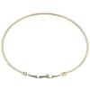 9ct Yellow Gold Square Fancy Hinged Bangle