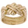 18ct Yellow Gold Six Piece Puzzle Ring