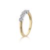 9ct Yellow Gold 0.21ct Diamond Ring