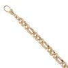 9ct Yellow Gold Fancy Bracelet 8.5"