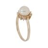9ct Yellow Gold Single Stone Pearl Ring