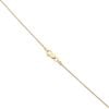 18ct Yellow Gold 0.10ct Diamond And Ruby Cluster Pendant And Chain 16"
