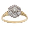 18ct Yellow Gold 1.00ct Brilliant Cut Diamond Cluster Ring