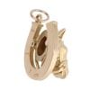 9ct Yellow Gold Horse Shoe Pendant