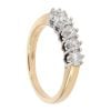 18ct Yellow Gold Five Stone 0.50ct Diamond Ring
