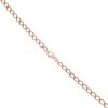 9ct Rose Gold Curb Chain 22"