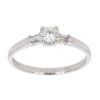 9ct White Gold 0.33ct Diamond Solitaire Ring