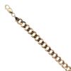 9ct Yellow Gold Curb Bracelet 8"