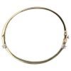 14ct Yellow Gold 2.50ct Diamond Bangle