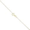 Gold Plated Silver Cubic Zirconia Cross Pendant And Chain 18"