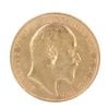 1910 Edward Full Sovereign Coin