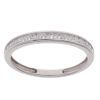 18ct White Gold 0.25ct Brilliant Cut Diamond Half Eternity Ring