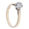 9ct Yellow Gold 0.50ct Brilliant Cut Diamond Solitaire Ring