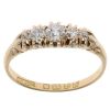 18ct Yellow Gold 0.50ct Brilliant Cut Diamond Five Stone Ring