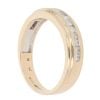 9ct Yellow Gold 0.25ct Brilliant Cut Diamond Half Eternity Ring
