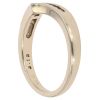 9ct Yellow Gold 0.15ct Diamond Wishbone Ring