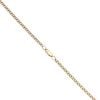 9ct Yellow Gold Ingot Pendant and Chain 18"