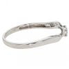 9ct White Gold 0.27ct Diamond Solitaire Twist Ring