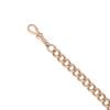 9ct Rose Gold Albert Bracelet 9"