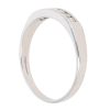 9ct White Gold 0.25ct Diamond Half Eternity Ring