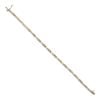 9ct Yellow Gold 1.00ct Brilliant Cut Diamond Bracelet 7"