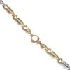 14ct Yellow And White Gold Fancy Chain 26"