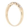 9ct Yellow Gold 0.33ct Brilliant Cut Diamond Five Stone Ring