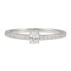 Sterling Silver Cubic Zirconia Stacking Ring