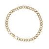 9ct Yellow Gold Curb Bracelet 7"