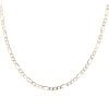 9ct Yellow Gold Figaro Chain 18"