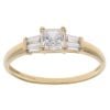 18ct Yellow Gold Cubic Zirconia Ring