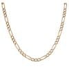 9ct Yellow Gold Figaro Chain 24"