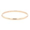 9ct Yellow Gold Plain Solid Bangle