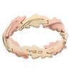 9ct Yellow and Rose Gold Oak Leaf Ring