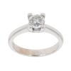 9ct White Gold 0.85ct Brilliant Cut Diamond Solitaire Ring