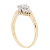 18ct Yellow Gold 0.50ct Brilliant Cut Diamond Trilogy Ring