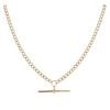 9ct Yellow Gold Albert T-Bar Chain 18"