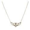 9ct Yellow Gold Rennie Mac Pendant And Chain 18"