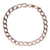 9ct Rose Gold Curb Chain 9.5"