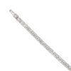 9ct White Gold 5.00ct Diamond Tennis Bracelet 7"