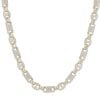 9ct Yellow Gold Cubic Zirconia Stars and Bars Chain 24"