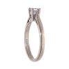 18ct White Gold 0.25ct Princess Cut Diamond Solitaire Ring