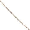 9ct Yellow Gold Fancy Figaro Style Chain 18"