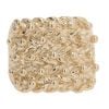 9ct Yellow Gold Five Row Keeper Ring