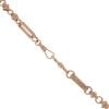 9ct Rose Gold Fancy T-Bar Chain 24"