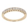 18ct Yellow Gold 0.25ct Brilliant Cut Diamond Eternity Ring
